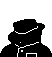 animated hatman smiley